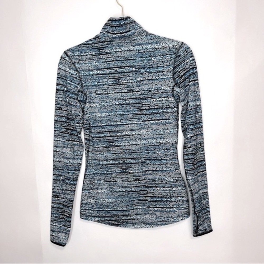 Nike Pro Warm Static Half Zipped Pullover Top - Picture 3 of 5